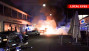 Folk sendt væk fra Kødbyen: Madvogn med gasflasker stod i brand
